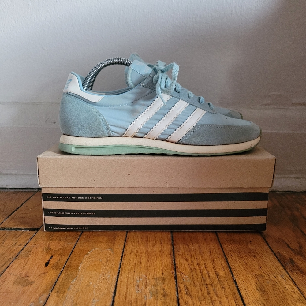 vtg 1984 Adidas 8.5US Nancy Running Trainers Shoes Sneakers Made in Taiwan